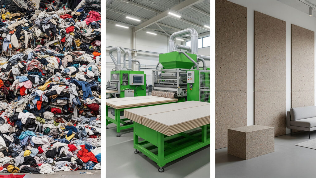 duurzaam bouwen kledingafval